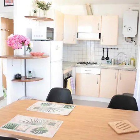 公寓 Le Cocon Nicois Cozy Et Lumineux Avec Parking 尼斯